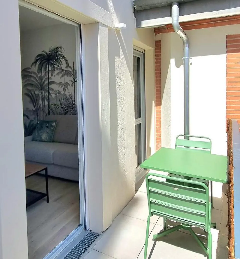 Studio Chic & Balcon - Hypercentre - Gare - Metro Toulouse